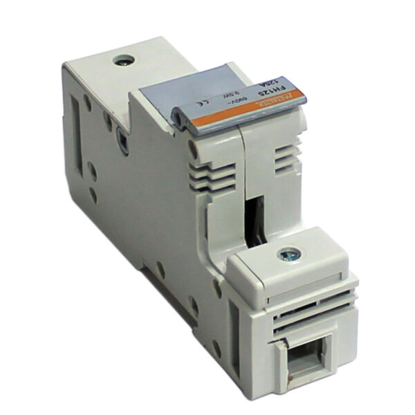 Porta fusível monopolar FH1251 22X58MM 125A com detecção fusível aberto - Imagem 2