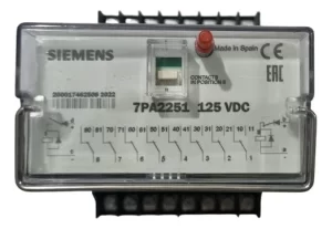 Relé Biestavel Siemens 7PA2251 125 VCC Siemens