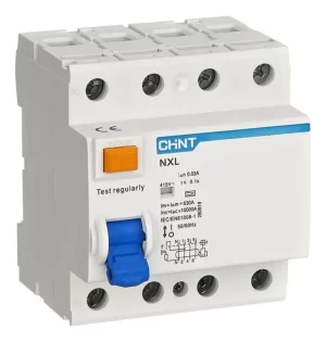 Disjuntor DR NXL-63 tetrapolar 63A 6kA Chint
