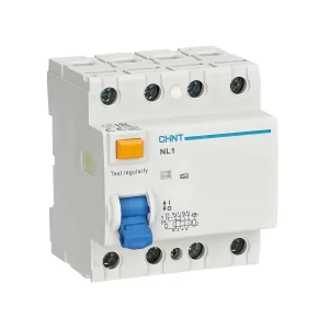 Disjuntor DR NL1-100 Tetrapolar 80A 6kA Chint