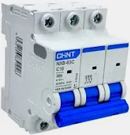 Mini Disjuntor Tripolar 16A 3kA NXB-63C Chint
