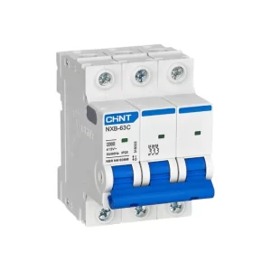 Mini Disjuntor Tripolar 20A 3kA NXB-63C Chint