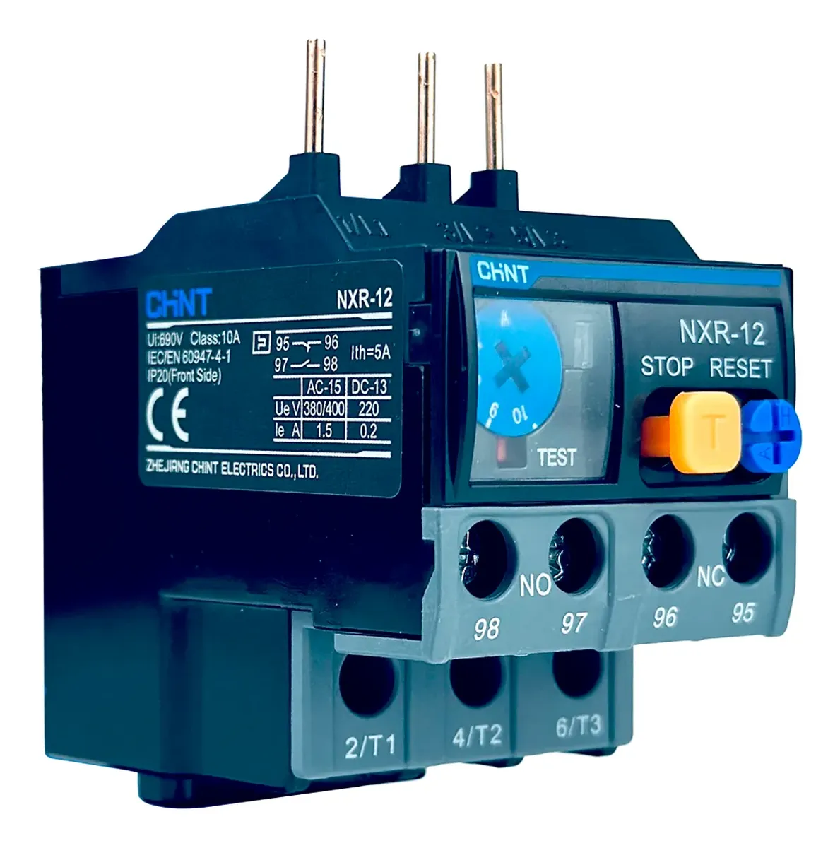 Relé Térmico de Sobrecarga NXR-25 7-10A Chint