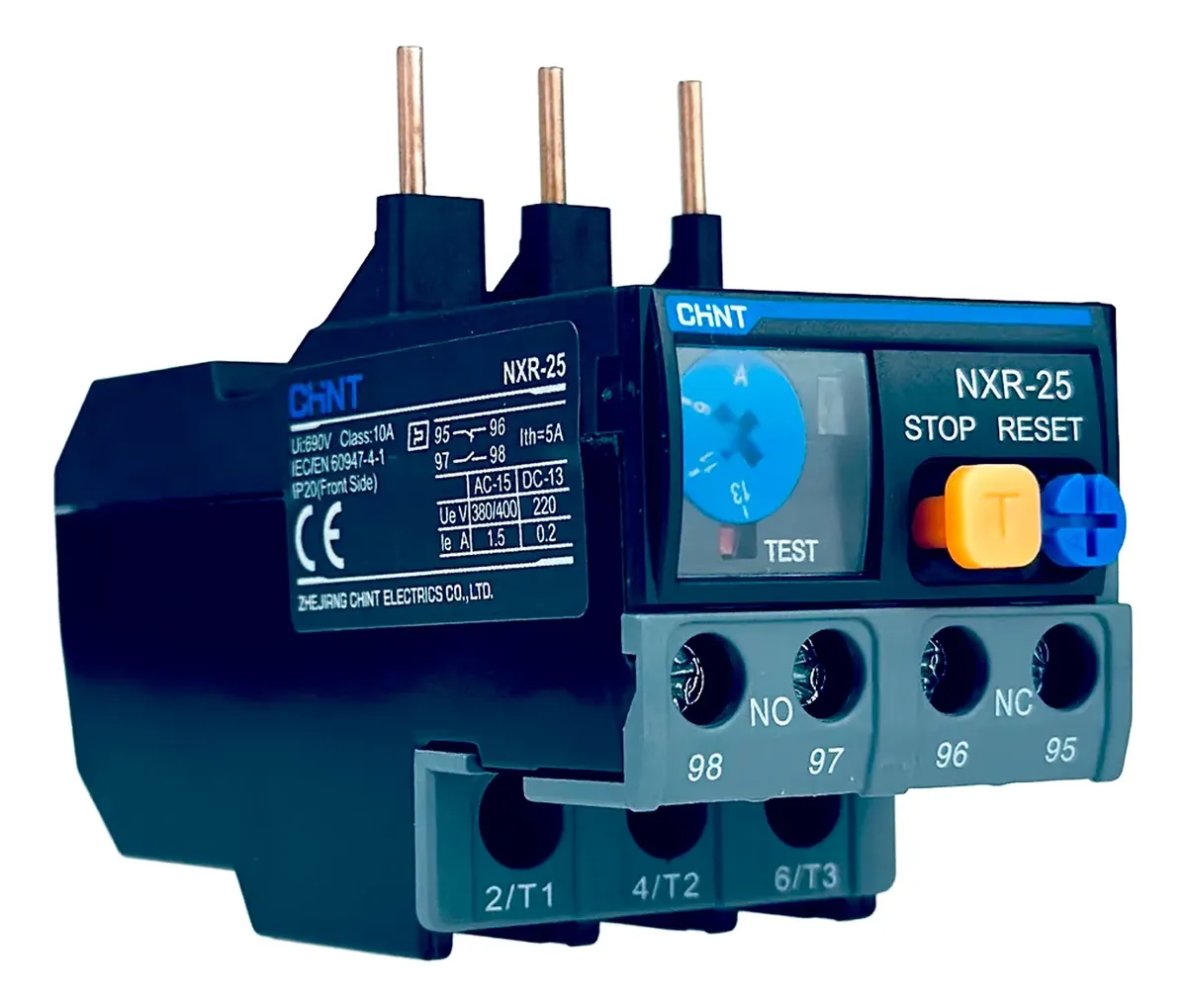 Relé Térmico De Sobrecarga NXR-25 9-13A Chint