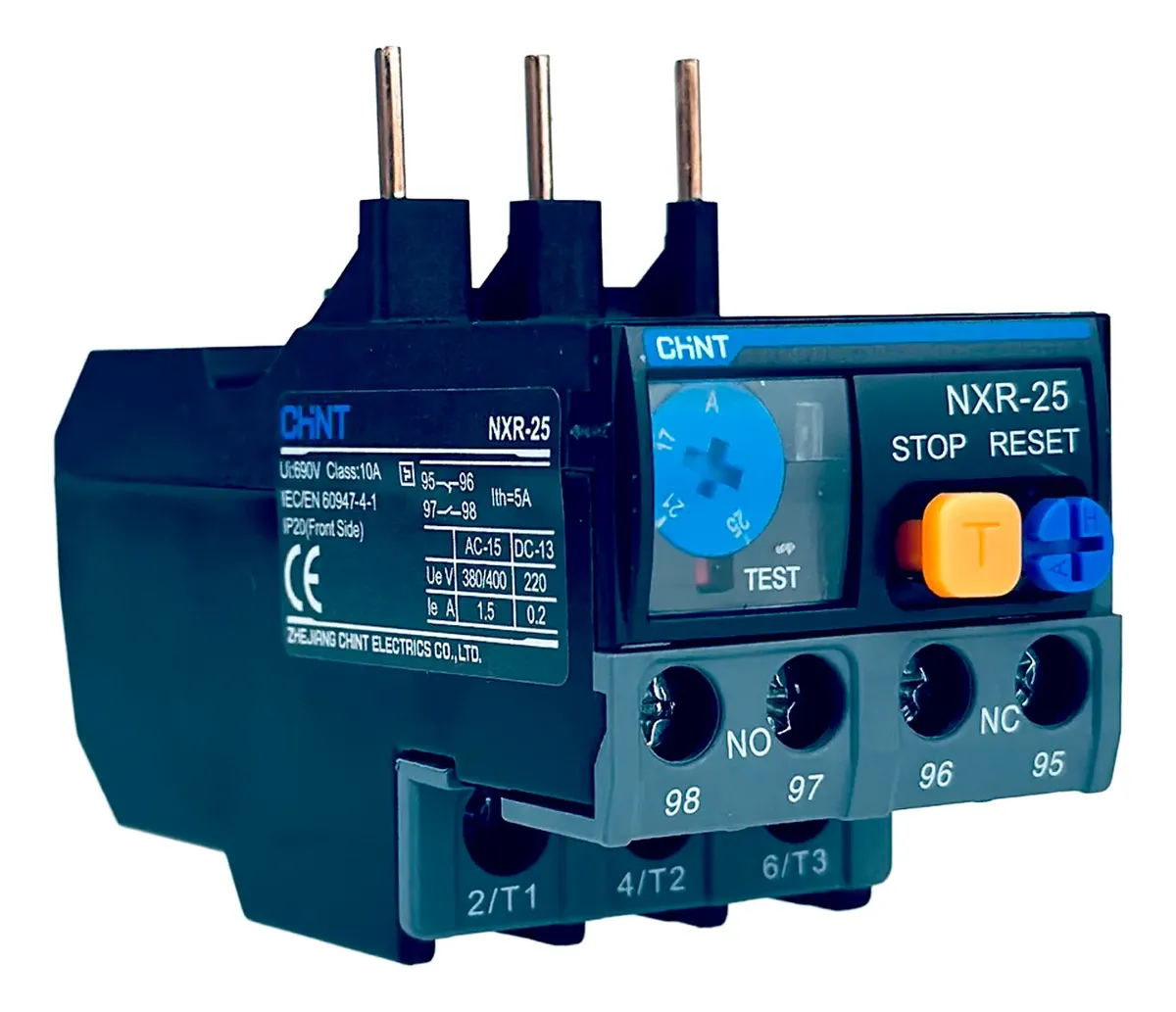 Relé Térmico De Sobrecarga NXR-25 17-25A Chint