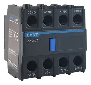 Bloco Contato Auxiliar Frontal Chint AX-3X/22 2NA+2NF