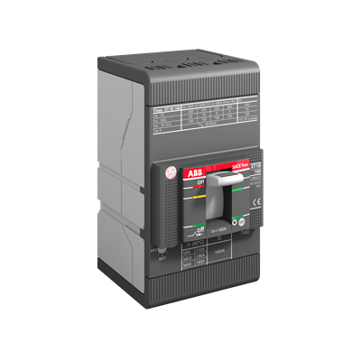 Disjuntor Caixa Moldada ABB XT1B 160 TMD 20A Tripolar 18kA 1SDA066800R1