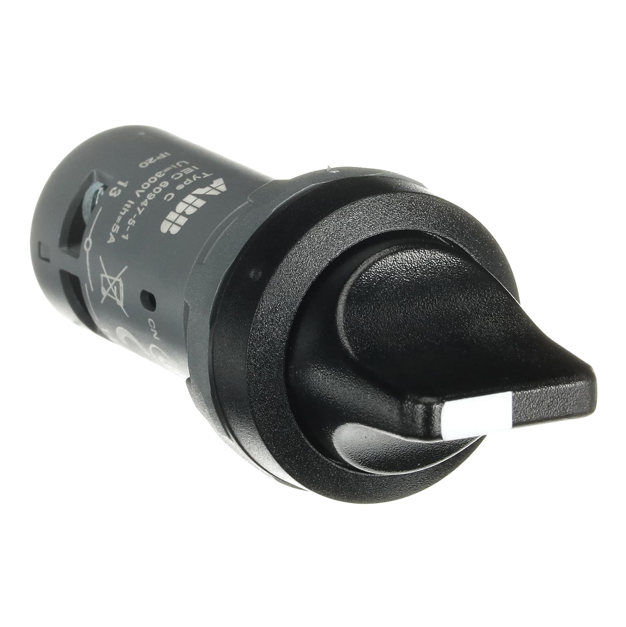 Chave Seletora Compacta ABB C3SS2-10B-20 3 Posições com Retorno por Mola 2NA Ø22mm 1SFA619211R1026