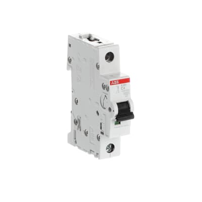 Mini Disjuntor ABB S201-C4 Monopolar 4A Curva C 6kA 2CDS251001R0044
