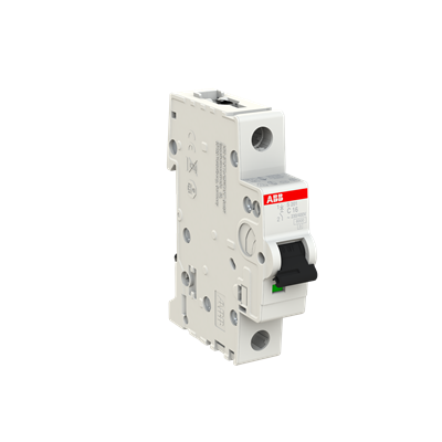 Mini Disjuntor ABB S201-C16 Monopolar 16A Curva C 6kA 2CDS251001R0164