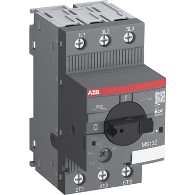 Disjuntor Motor ABB MS132-1.0 Tripolar Ajuste 0,63 a 1A 1SAM350000R1005