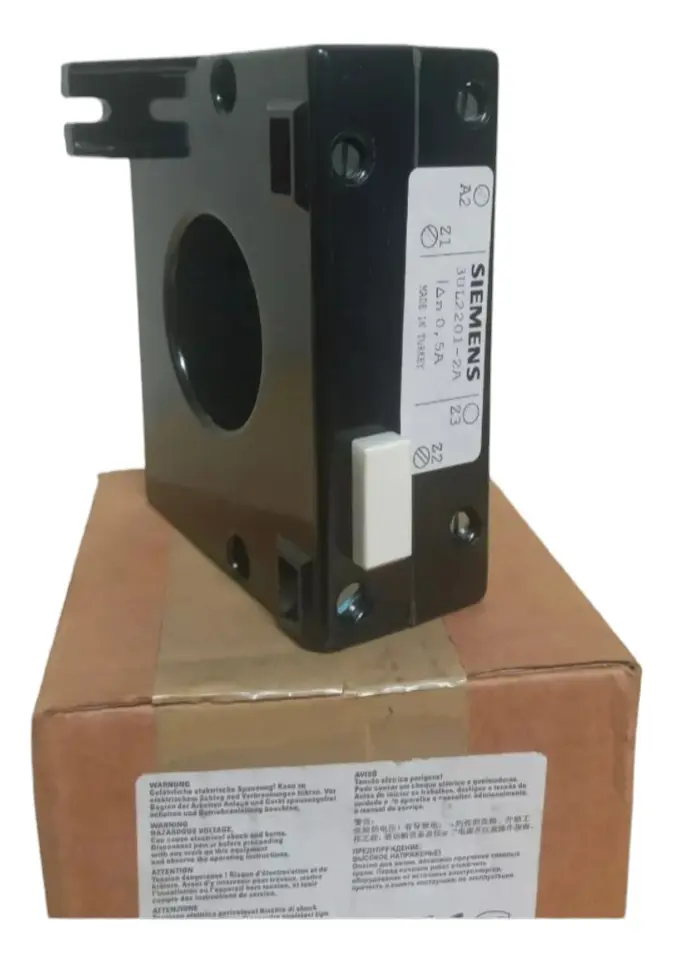 Transformador de Corrente Residual SIEMENS 3UL2201-2A 0,5A 40mm