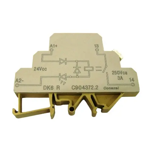Acoplador a Relé DK6 24VCC 1NA C904372.2000 – LED Vermelho
